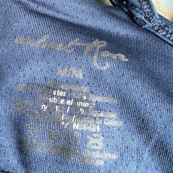 Velvet Rose Medium Navy Sports Bra - Picture 7 of 7